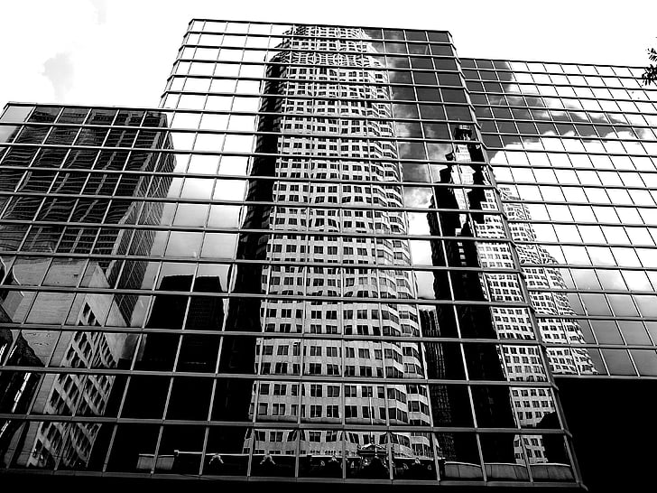 небостъргач, Ню Йорк, Черно и бяло