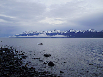 Patagonia, gletser, Danau