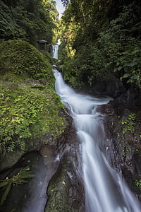 flow, nature, rocks, water, waterfalls