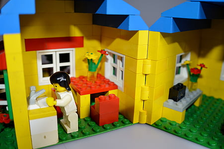 Lego, nens, joguines, colors, jugar, blocs de construcció, joguina