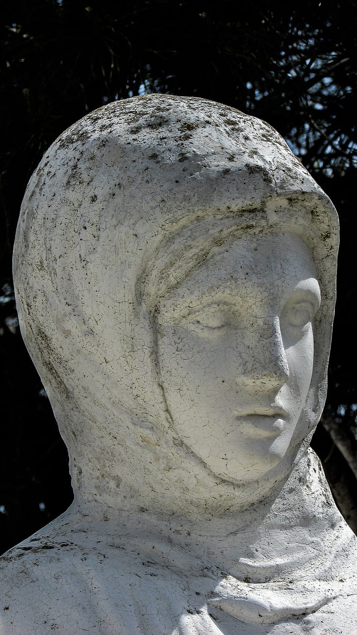 Kıbrıs, vrysoules, Anne, heykel, anıt