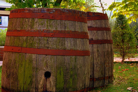 Botte, vinho, Tino, antiga, barril, barris de madeira, barris de vinho