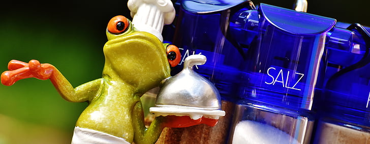 ếch, nấu ăn, gia vị, chuẩn bị, ăn, nấu ăn, thành phần