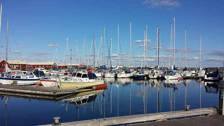 sailboat, port, gjøl