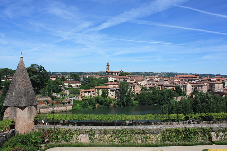 city, panorama, landscape, outlook, france, europe, architecture