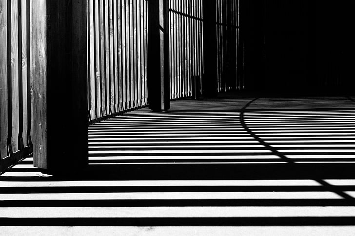 light, shadows, pattern, stripes, lines, interior, design