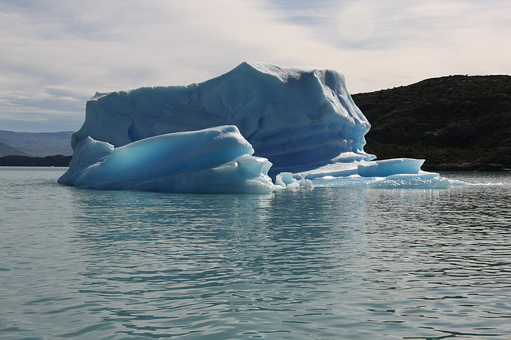 aisbergs, Argentīna, jūra, šļūdonis, ledus, auksti, saldēti