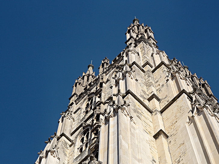 katedrala, stolp, Canterbury, stavbe, mejnik, arhitektura, jug zahod