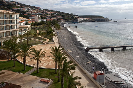 Madeira, Santa cruz, paplūdimys