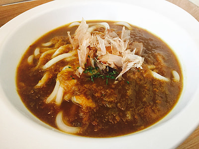 nouilles udon, udon au curry, au curry, If, plats d’accompagnement, alimentaire, salle à manger