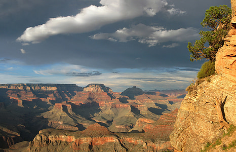 Гранд каньон, пейзаж, живописна, рок, ерозия, геология, камък
