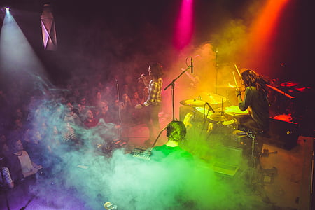 abstract, art, audience, band, celebration, colorful, colourful