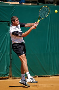 tennis, player, competition, racket, game, court, play