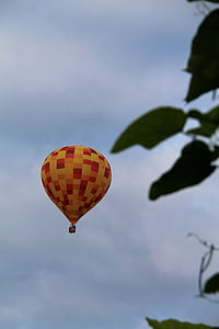 風船, バルーン, 熱気球, 熱気球, フライング, 空, 冒険