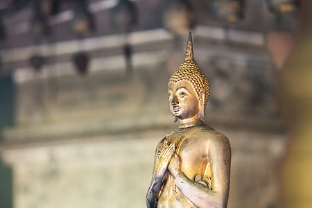 szobor, Buddha, vallás, buddhizmus, Ázsia, meditáció, vallási