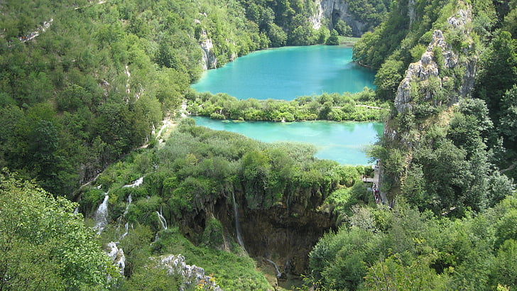croatia, lake, forest