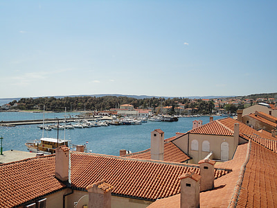 Croaţia, Insula Krk, oraşul-port, Istria, Vacanta insula, apa, mare