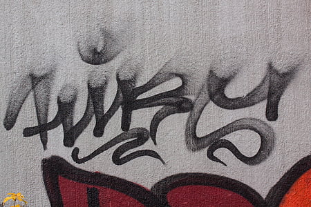 graffiti, væg, grunge, City, hjem, Murværk, facade