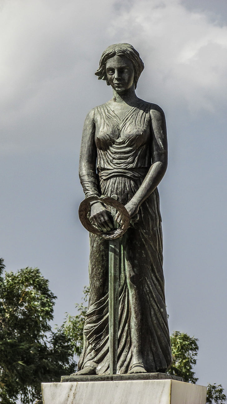Cipru, Avgorou, Memorialul, Monumentul, heroon, sculptura