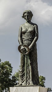 Cypern, Avgorou, Memorial, monument, Heroon, skulptur