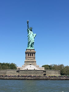 Brīvības statuja, NJ, arhitektūra, metropoles, Manhattan, brīvības, atceres