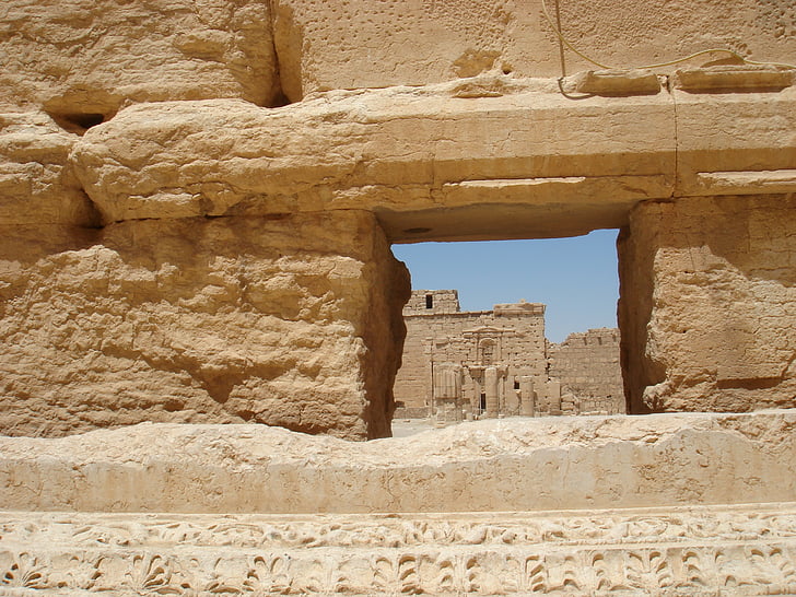 Palmyra, Desert, helmi, seemiläiset city, Syyria, farssi, neoliittisen kivikauden