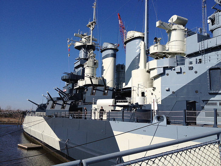 North carolina, Marine, Schiff, Schlachtschiff, historische, schützen, Museum