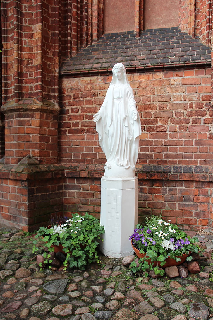 Maria, estátua, escultura, mãe mary, Cristianismo, mãe de Deus, Madonna