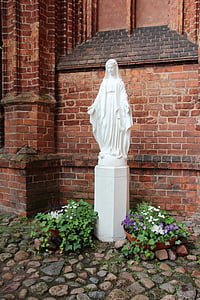 Maria, statuen, skulptur, mor mary, kristendom, Guds mor, Madonna