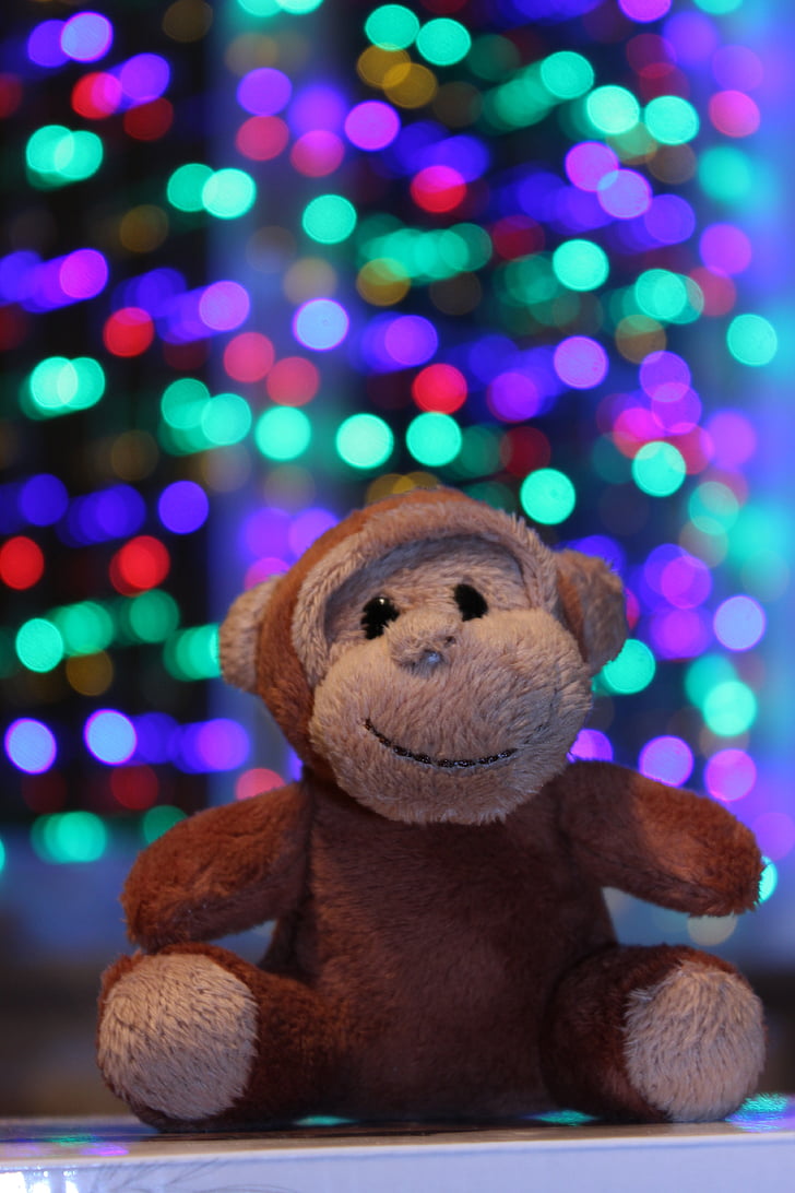 new year's eve, toy, monkey, swag, toys, christmas, celebrate