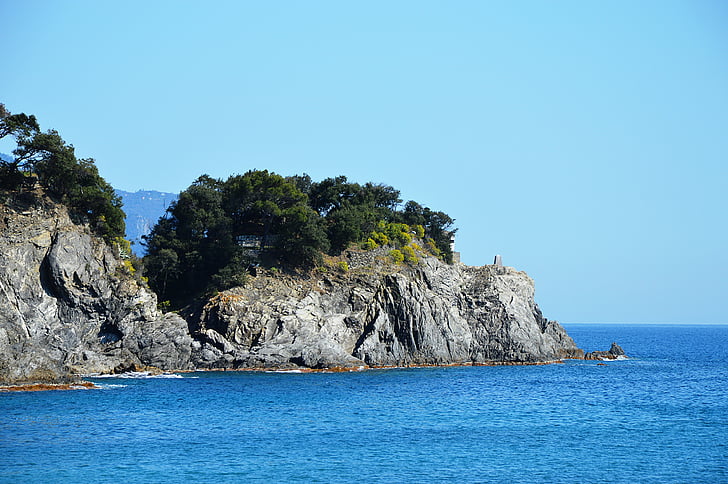 rock, sea, nature, coast