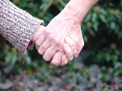 握着的手, 手, 保持, 伙伴关系, 人类的手, 人类身体的一部分, 户外