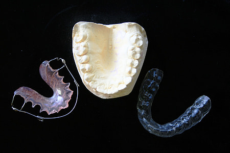Ortodonti, AIDS, penjaga mulut, cetakan gigi, piring, dokter gigi, dokter