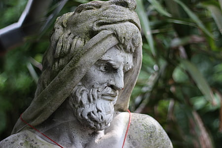 sculpture, statue, face