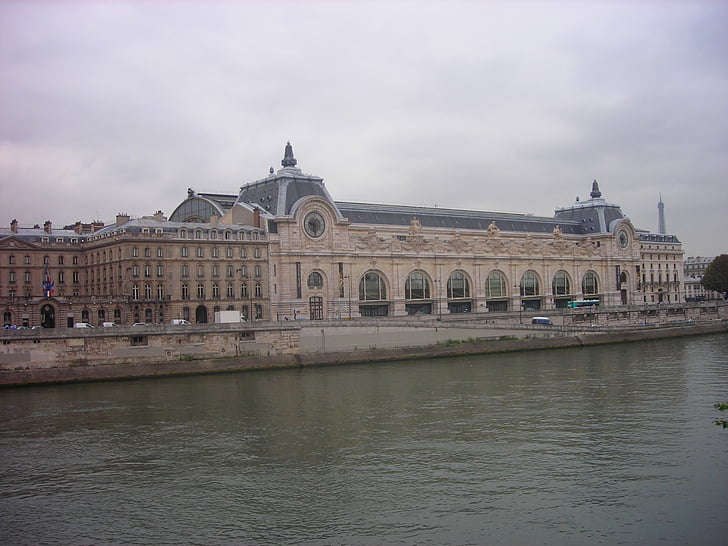 Paris, Muzeul, Orsay, Sena