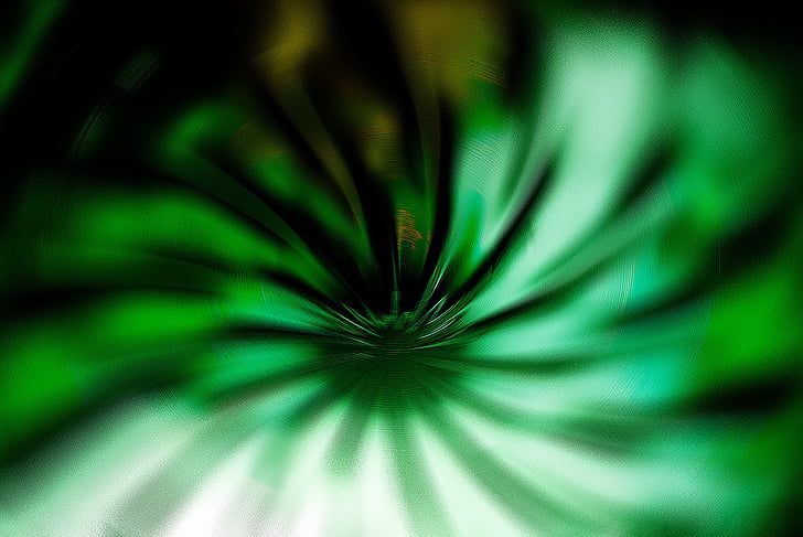 shape, rotation, motion, blur, circle, colors, green