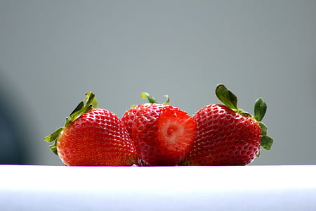 strawberries, provocative, fruit