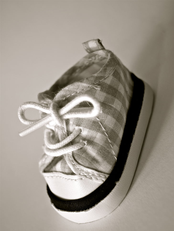 shoe, baby, child, clothing, small, black, white