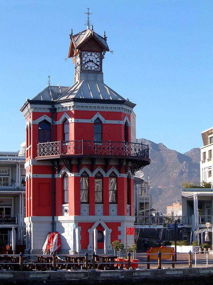 cape town, south africa, architecture, building, mountain, outside, city