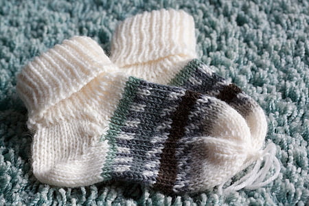 sukka, Neulottu, käsi työ, vauva, syntymä, vaatteet, lämpeneminen