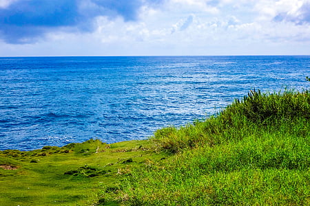 morze, Atlantic, Wybrzeże, Ocean, Natura, Cabo verde, romantyczny