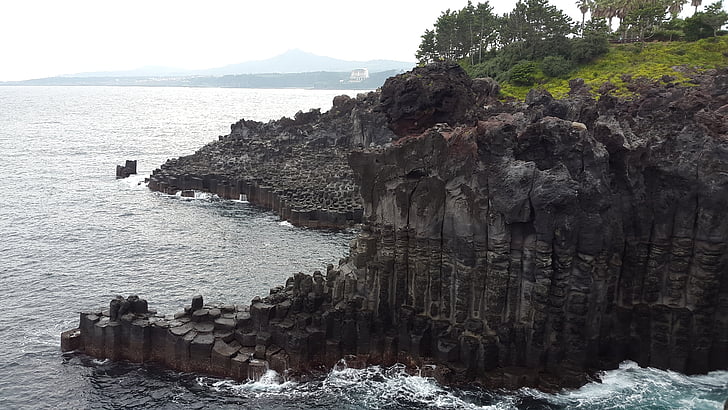 jusangjeolli, Insel Jeju, die Jungmun Ferienanlage
