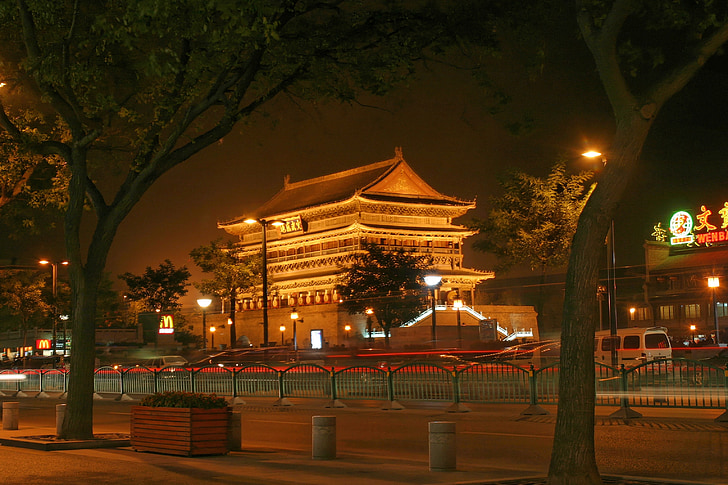 mái nhà, Trung Quốc, con rồng, Tử Cấm thành, kiến trúc, Bắc Kinh, cung điện