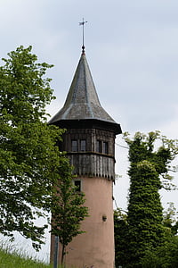 Torre, illa mainau, mainau, torreta, edifici, vell, Històricament