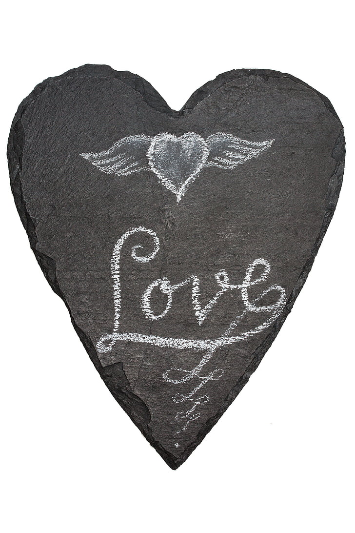 board, slate, heart, wing, love, structure, fund