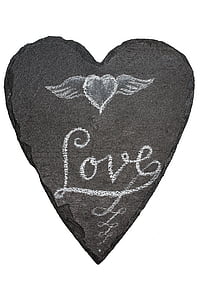 board, slate, heart, wing, love, structure, fund