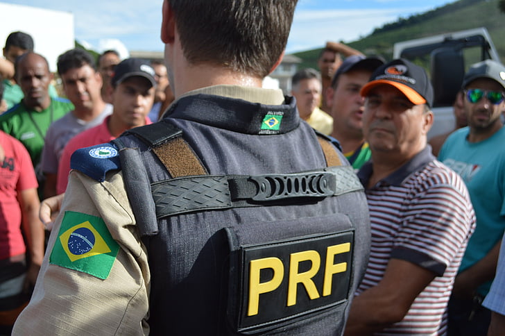 politsei, Brasiilia, kriisid, aktivism, liikumine, poliitilise, protesti