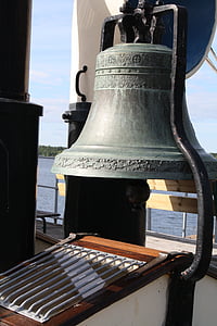 Bell, bimmeln, klokkene, lyd, skipet