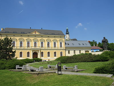 nitrify, Slowakei, Gebäude, Palast, Park, Architektur, Sehenswürdigkeit