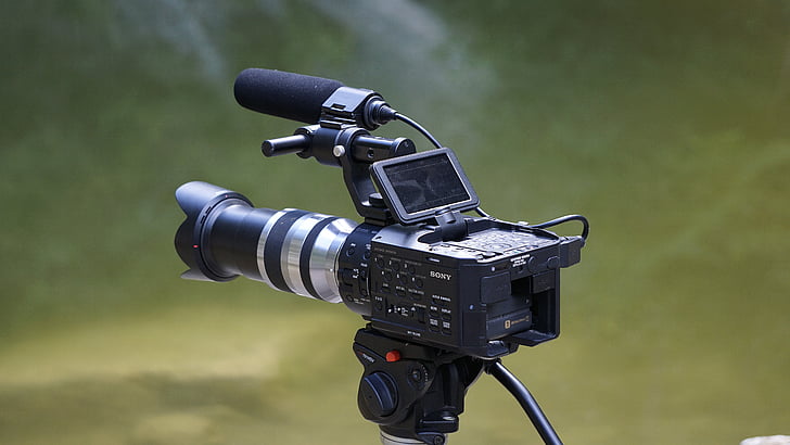 fotoğraf makinesi, video, TV, video gerçekleştirilmesi, görüntü yönetmeni, televizyon, ince tabaka fotoğraf makinesi